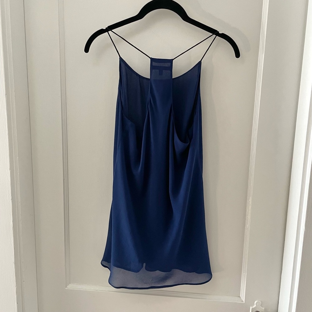 Blue Polyester Tank - Picture 3 of 3